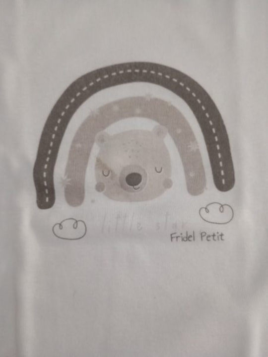 Fridel Petit Κορμάκι White, Beige