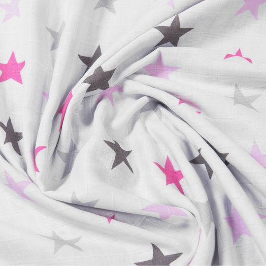 Kidizi Blanket Nursery Swaddling Blankets Cotton Pink 120x120cm