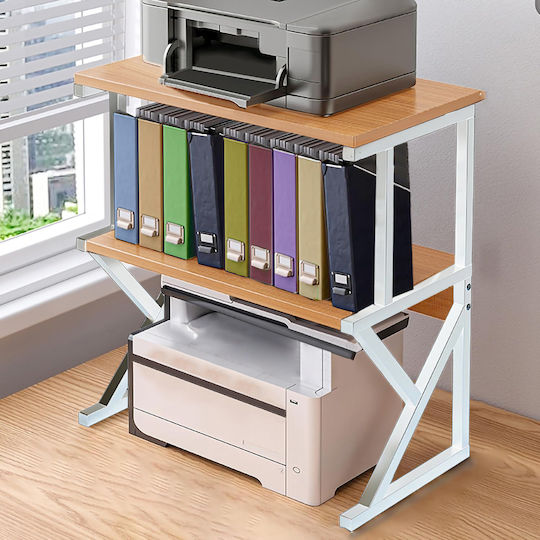Bookcase White 54x37x69cm