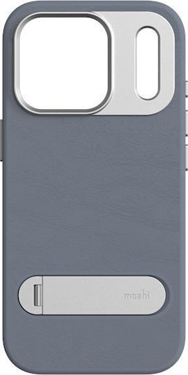 Moshi Kameleon 360 Full Cover Silicone / Synthetic Leather Blue (iPhone 17 Pro)