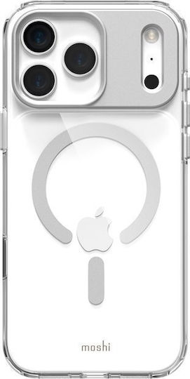 Moshi Iglaze Портмоне Силикон Сребрист (iPhone 17 Pro Max)