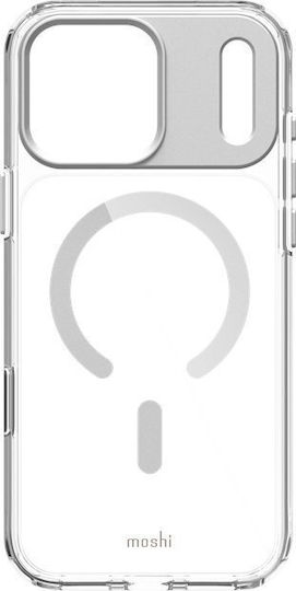 Moshi Iglaze Портмоне Силикон Сребрист (iPhone 17 Pro Max)