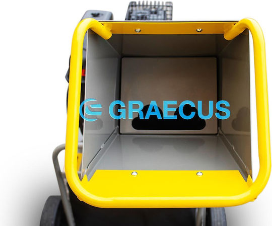 Graecus KB05E Astschredder Elektrisch mit Mülltonne