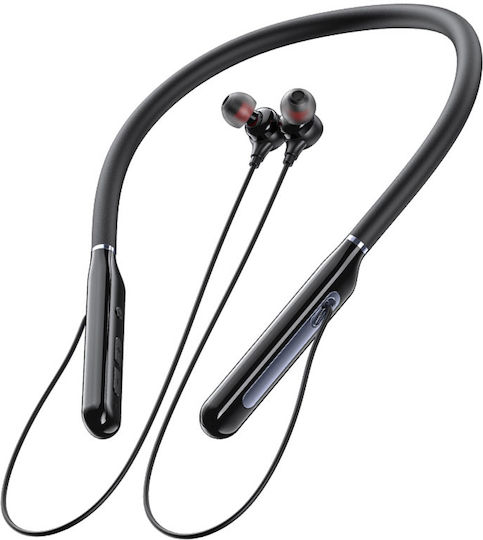Acefast N5 In-Ear Bluetooth-Freisprecheinrichtung Kopfhörer mit Schweißresistenz Schwarz