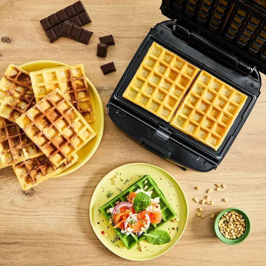 Tefal Snack Collection Sandwich Maker with Removable Plates for 2 Sandwiches 700W Black