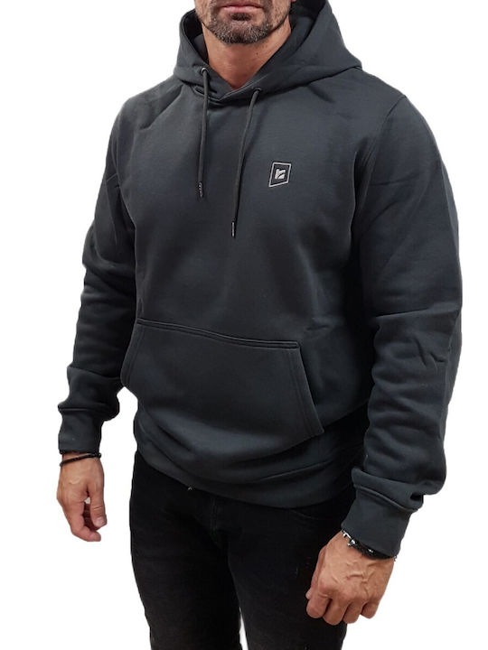 Rebase Anthracite, Charcoal mit Kapuze