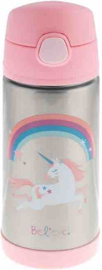 Ανοξείδωτο Παγούρι Θερμός Μονόκερος 350ml Stephen Joseph Double Wall Bottle Sj121221