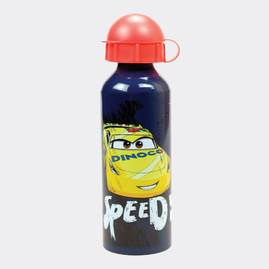 Gim Aluminum Bottle Disney Cars 520ml 552-73232