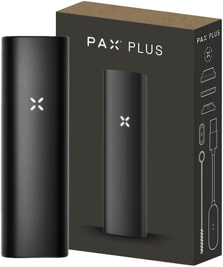 Pax Plus Complete Kit Dry Herb Onyx Vaporizer με Ενσωματωμένη Μπαταρία 3000mAh Onyx