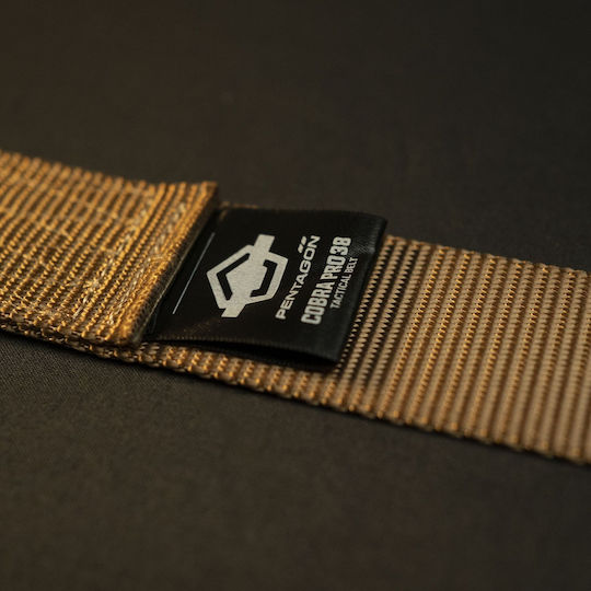 Pentagon Cobra Pro 38 Military Operational Strap Belt 38mm Olive