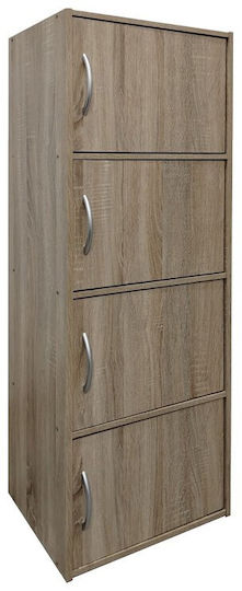 Floor Bathroom Column Cabinet L40xD34.5xH120cm Sonoma