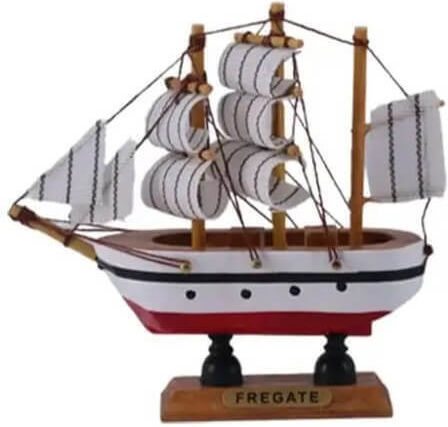 SP Souliotis Wooden Miniature Ship 6pcs