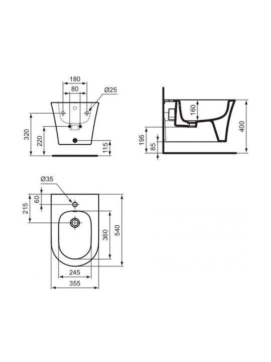 Ideal Standard Floor-Standing Bidet xx