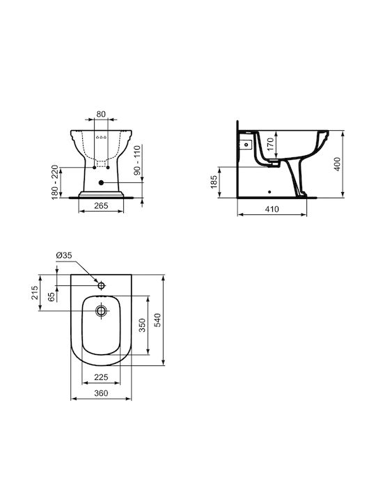 Ideal Standard Floor-Standing Bidet xx