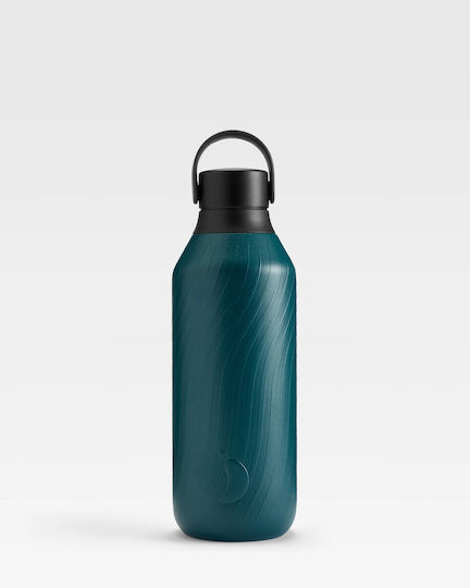 Chilly's Series 2 Elements Μπουκάλι Θερμός Ανοξείδωτο BPA Free 500ml Water