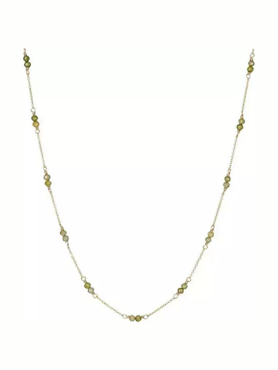 Necklace Made of 9 K Gold Necklace Made of 9 K Gold