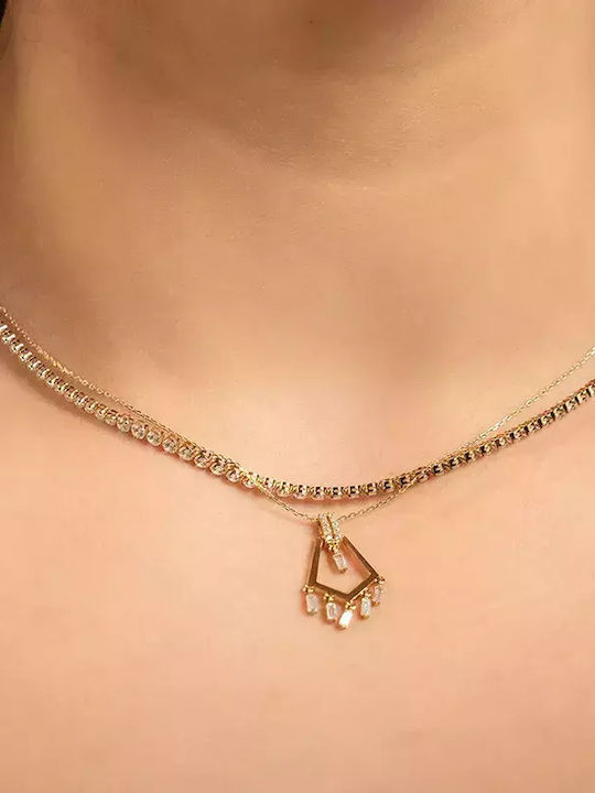 от Злато 14K с Циркон