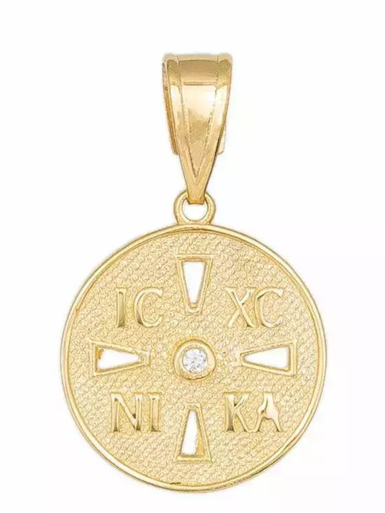 Charm Talisman Made of 9 K Gold