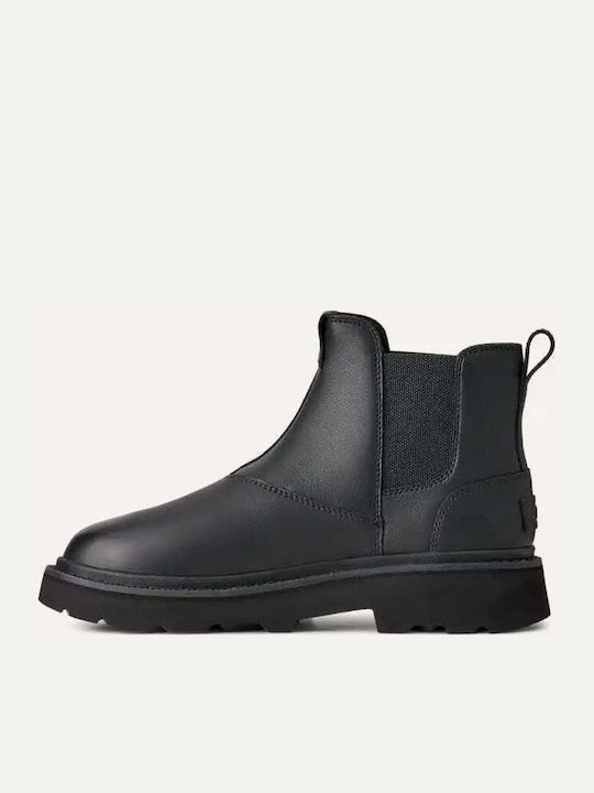 Leather Black Chelsea Boots