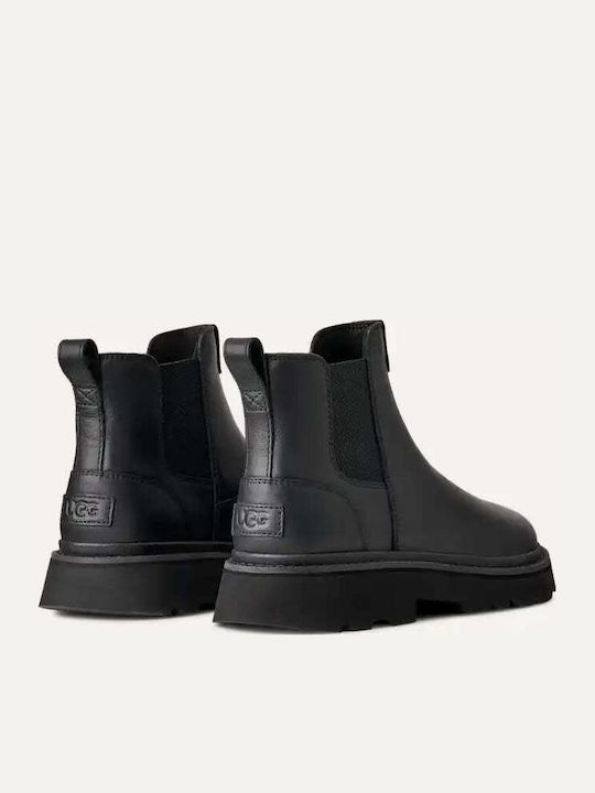 Leather Black Chelsea Boots