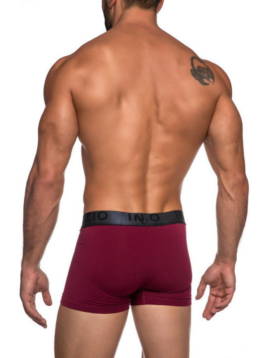 Men's Boxers Bordeaux, Anthracite 2Pack
