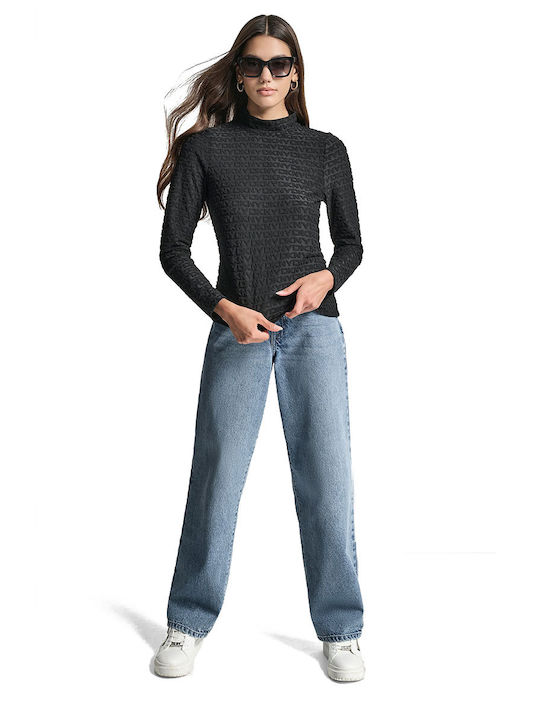 Damen Bluse Black
