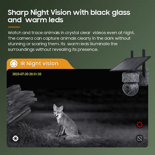 Sectec ST-517C Waterproof Night Vision Hunting Camera with Motion Detection