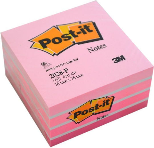 3M Sticky Note Pads in Cube Green 7.6x7.6cm Post-it