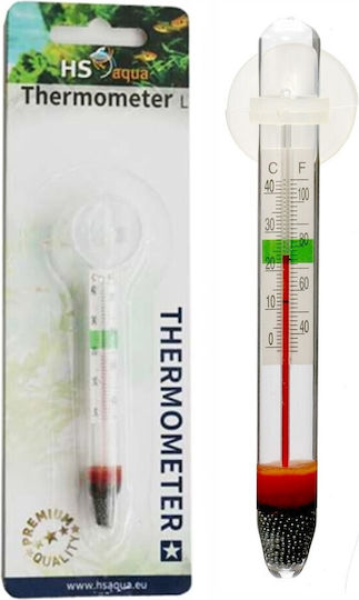Aqua Della Aquarium Technical Equipment Glass thermometer with suction cup