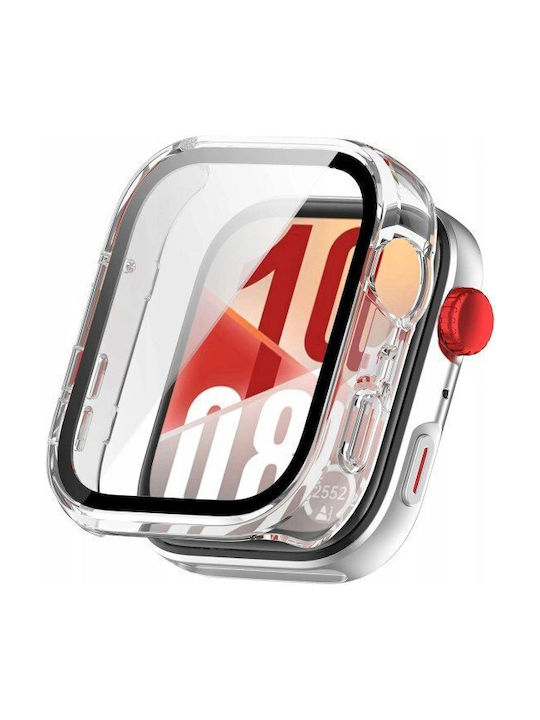 Techsuit Defense360 Pro Πλαστική Θήκη με Τζαμάκι σε Διάφανο χρώμα για Huawei Watch Fit 4 Techsuit Defense360 Pro Πλαστική Θήκη με Τζαμάκι σε Διάφανο χρώμα για Huawei Watch Fit 4