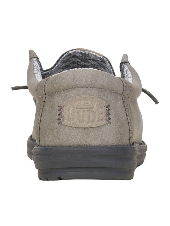 Wally Men's Moccasins Gray