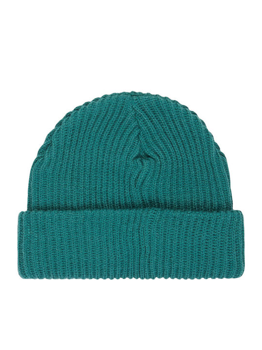 Alta Beanie Beanie with Rib Knit in Green color
