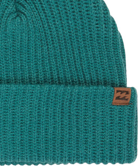 Alta Beanie Feminin Căciulă cu Tricotaj Rib în culoarea Verde