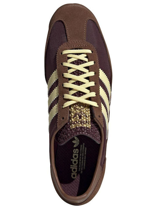 Sl 72 Og Sneakers Maroon / Almond Yellow / Preloved Brown