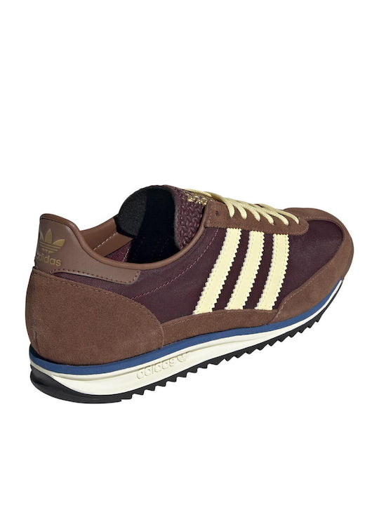 Sl 72 Og Sneakers Maroon / Almond Yellow / Preloved Brown
