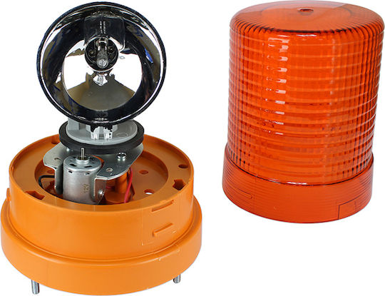 Mars Tech Auto-Leuchtturm 12V Wasserdicht mit Orange Beleuchtung