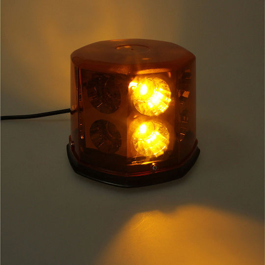 Mars Tech Far Auto 12 / 24V Impermeabil cu Portocaliu Iluminare