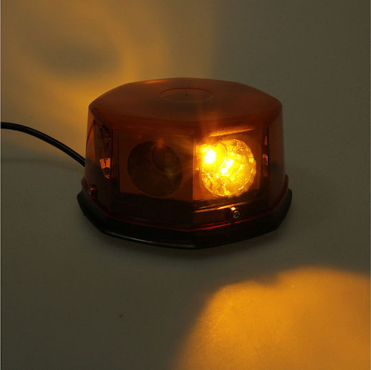 Mars Tech Far Auto LED 12 / 24V Impermeabil 16.5cm cu Portocaliu Iluminare