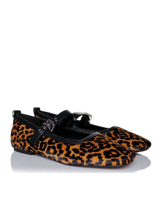 Mehrfarbige Damen Ballerinas