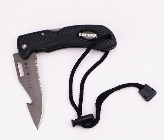Sopras Tek Faltbares Messer Titan Schwarz
