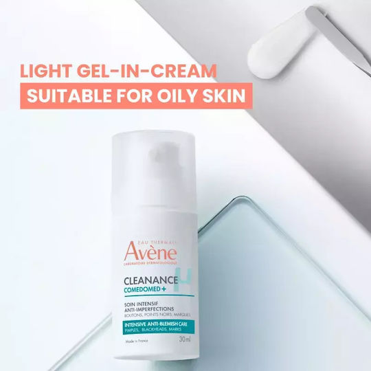 Eau Thermale Avène Cleanance Cleanance Light Ενυδατικό & Ρυθμιστικό Gel Προσώπου κατά των Ατελειών & της Ακμής με Νιασιναμίδη 30ml
