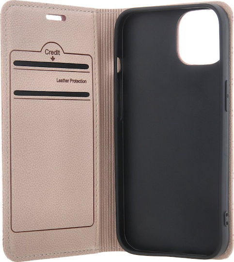 TelForceOne Smart Caro Back Cover Δερμάτινο Μπεζ (Galaxy S25 FE)