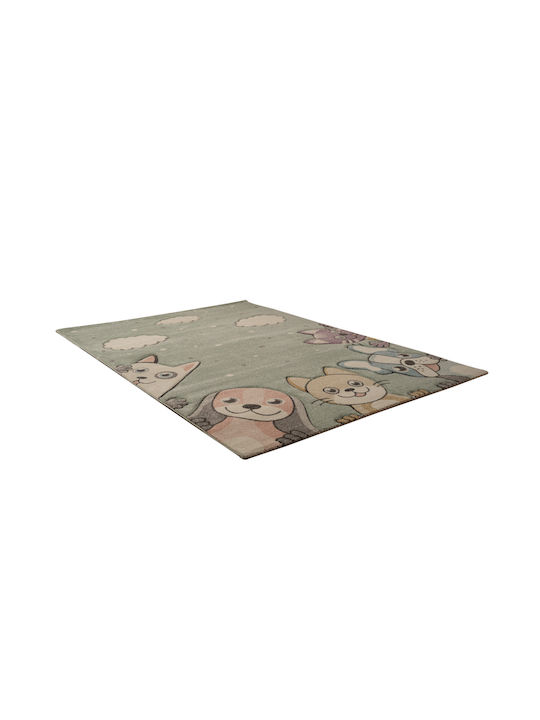 Tzikas Carpets 76776-240 Детско килимче Път Сив 133x190см