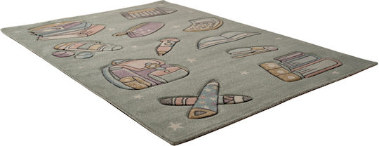 Tzikas Carpets 76780-240 Детско килимче Сив 133x190см