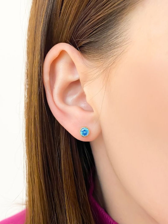 Sorelly Earrings made of Gold 9K with Stones