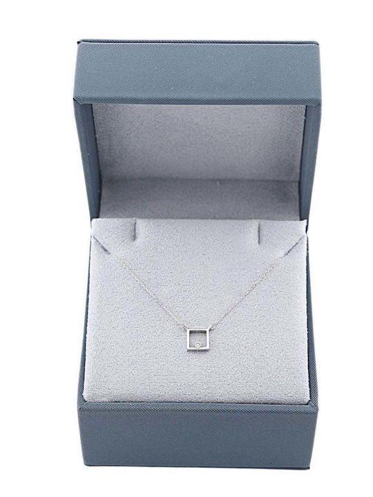 Sorelly Halskette aus Weißgold 14K mit Diamant