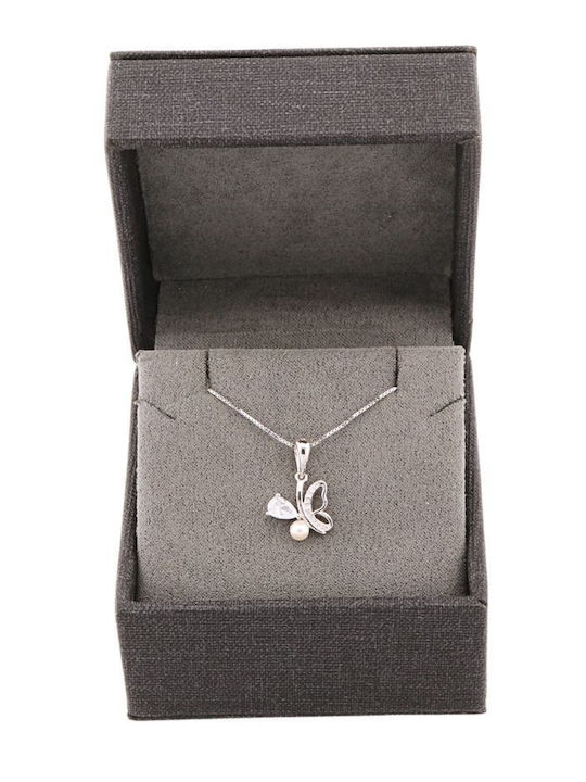 Sorelly Charm Πεταλούδα από Ασήμι
