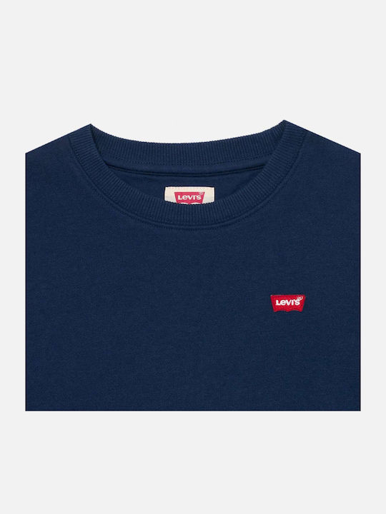 Παιδικό Φούτερ Μπλε Σκούρο Crewneck