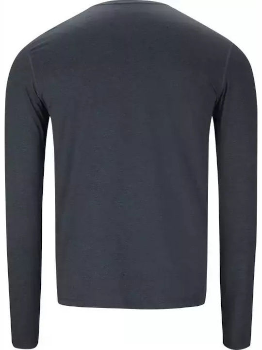 Αθλητικό T-shirt Black Melange