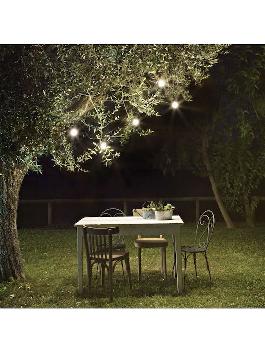 Ideal Lux Fiesta Outdoor Light String 10m